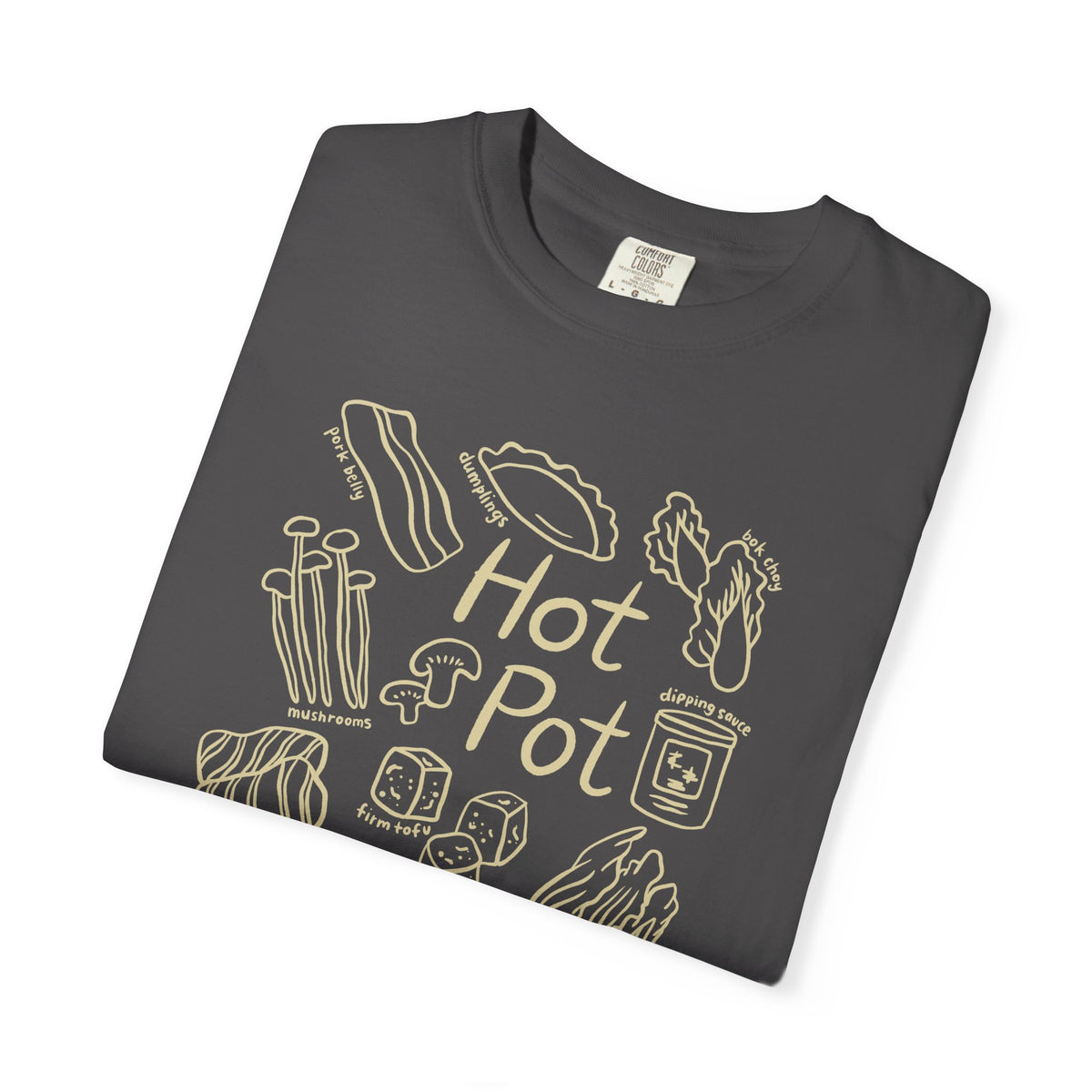 Hot Pot Unisex Garment-Dyed T-shirt
