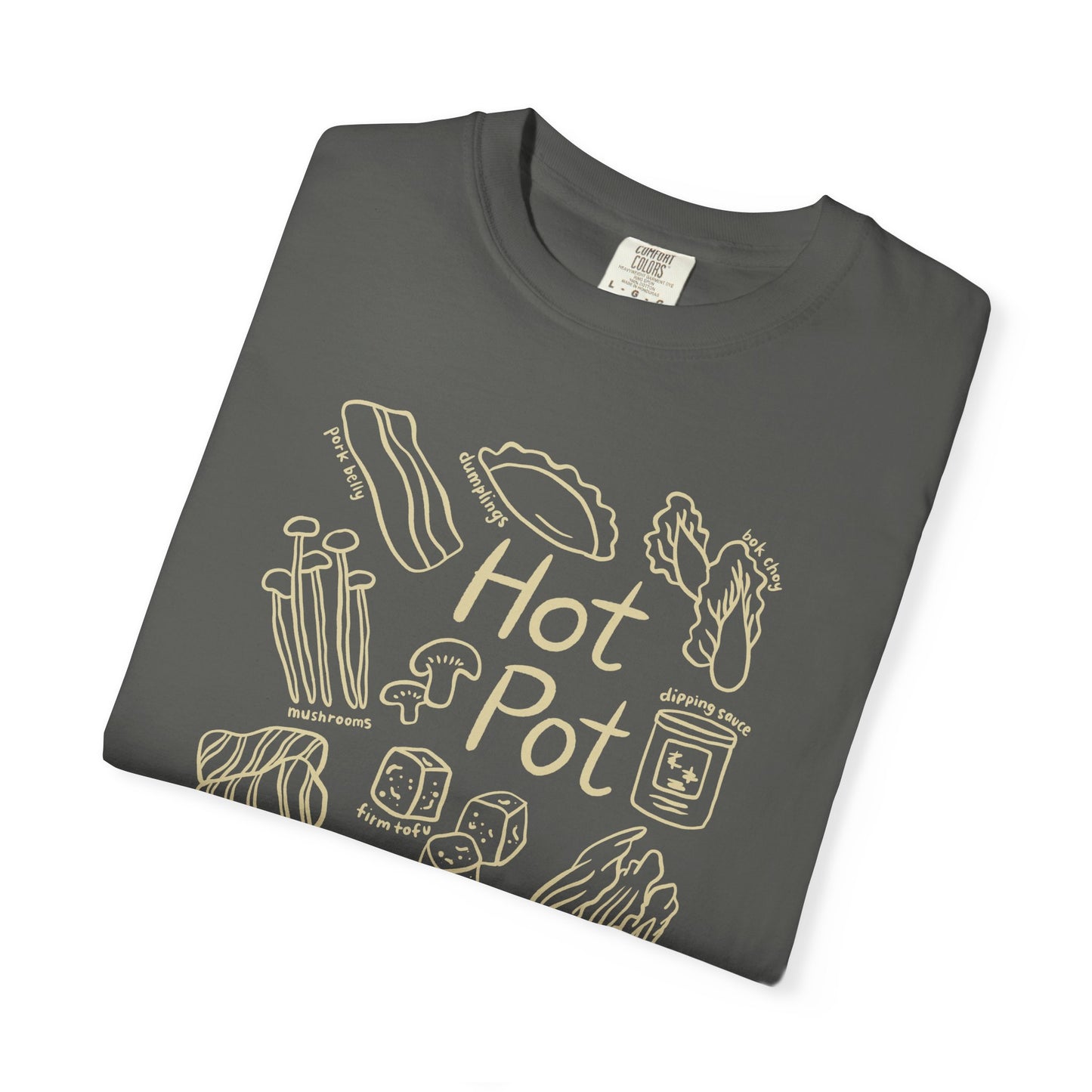 Hot Pot Unisex Garment-Dyed T-shirt