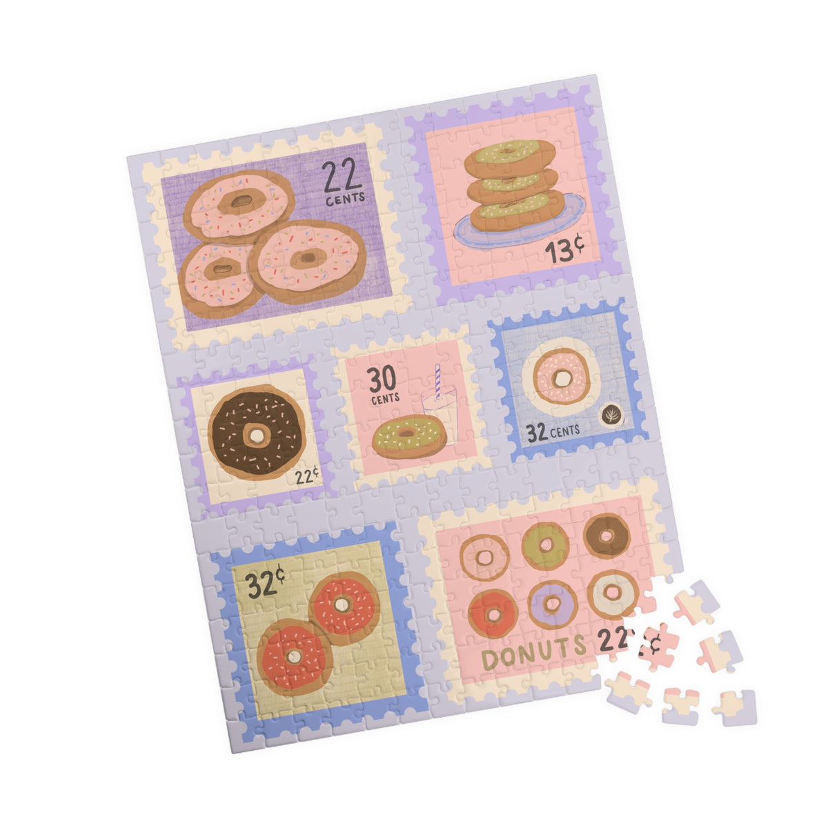 Donut Stamp Puzzle (110, 252, 520)